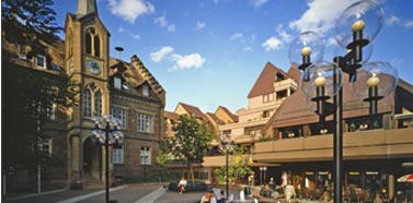 Marktplatz von Brötzingen